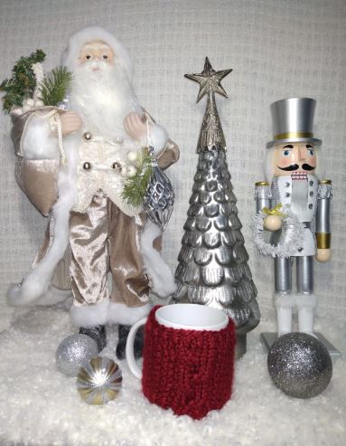 MERRY RED CHRISTMAS MUG COZY