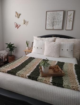 Ivory Button Knit Throw Pillows