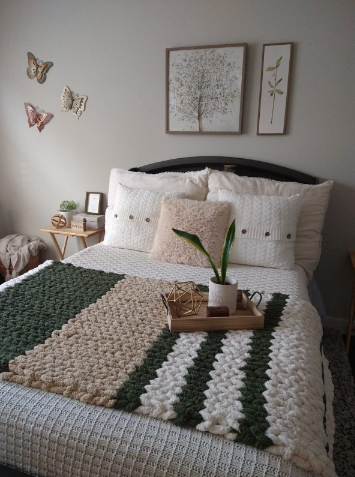 Ivory Button Knit Throw Pillows