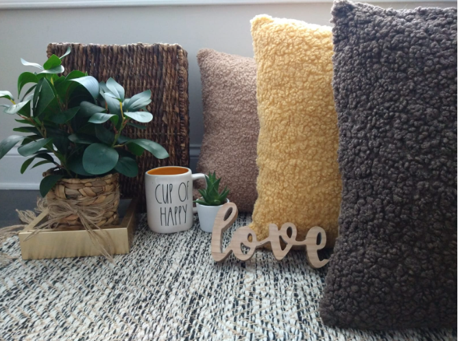 Teddy Bear Throw Pillows Bundle / Set of 3