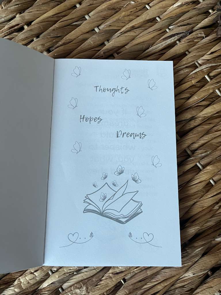 JOURNAL "THOUGHTS, HOPES AND DREAMS"