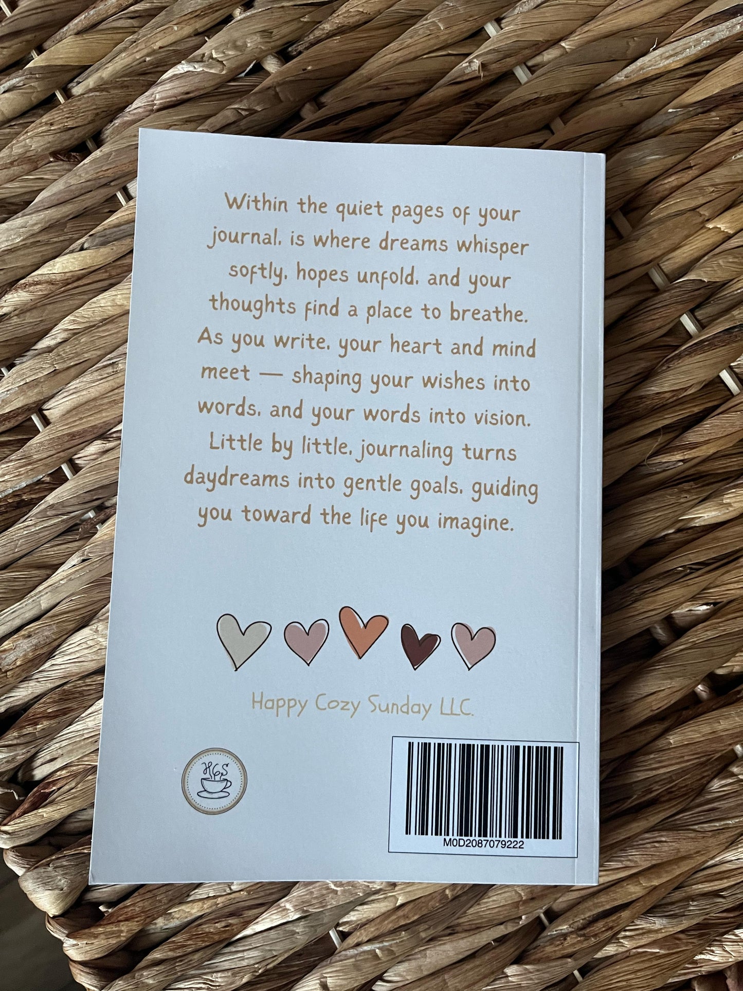 JOURNAL "THOUGHTS, HOPES AND DREAMS"