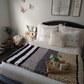 Small Throw GREY AND BEIGE COLORS